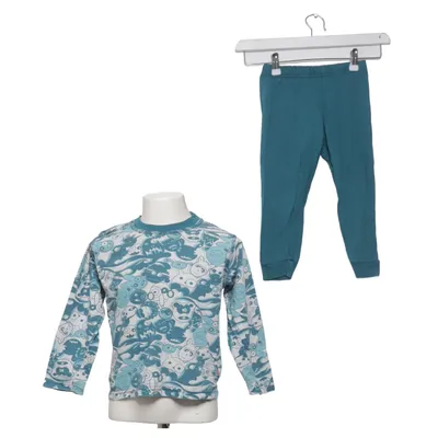 Pyjamas (Blå, Vit) från Exit Bomull, Elastan