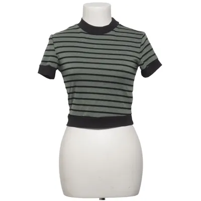 T-shirt (Green, Black) from Romwe Polyester
