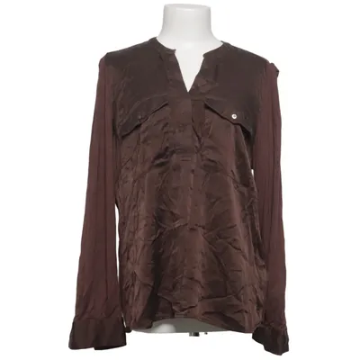 Bluse (Brun) fra PBO Elastan, Silke