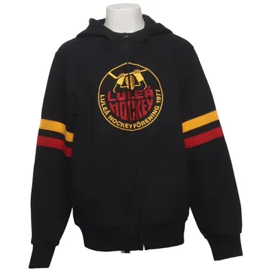 Hættetrøje (Sort) fra Luleå Hockey Bomuld, Polyester