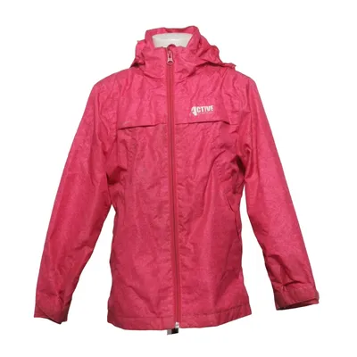 Rain jacket (Pink) from MyWear Active Polyester