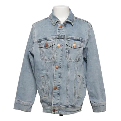 Jeansjacka (Blå) från Index Bomull, Elastan