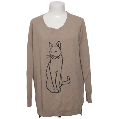 Sweater (Beige) fra Luisa Cerano Kashmir, Silke, Uld