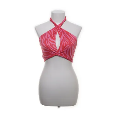 Crop top (Röd, Rosa) från H&M Elastan, Polyester