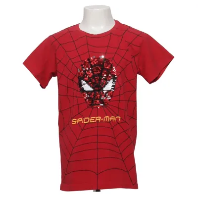 T-shirt (Rouge) de Spiderman Coton