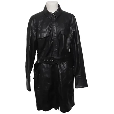 Jas (Zwart) van H&M Trend Polyester, Katoen