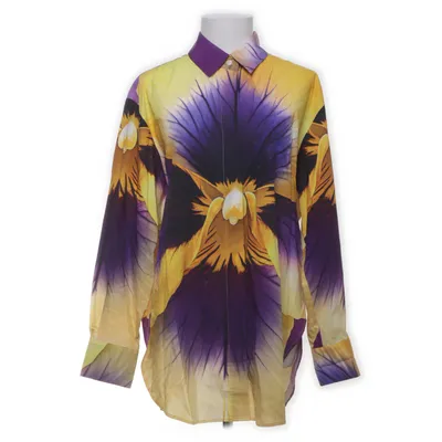 Skjorta (Gul, Lila, Flerfärgad) från Desigual Bomull, Lyocell