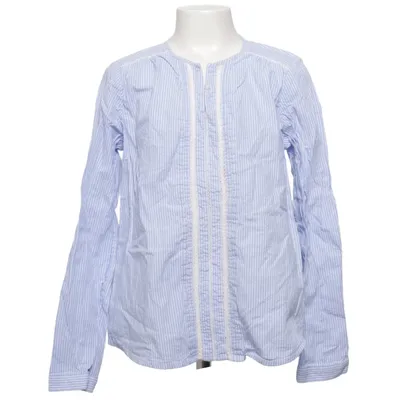 Blouse (Blue, White) from Massimo Dutti Cotton