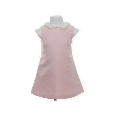 Bloemenmeisjes jurk (Roze, Wit) van Romano Katoen, Polyester