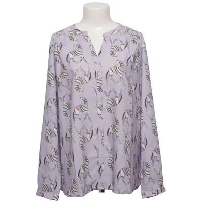 Blus (Lila, Flerfärgad) från Dine'n' Dance Polyester