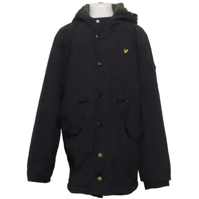Parka (Zwart) van Lyle & Scott Junior Katoen, Polyamide, Polyester