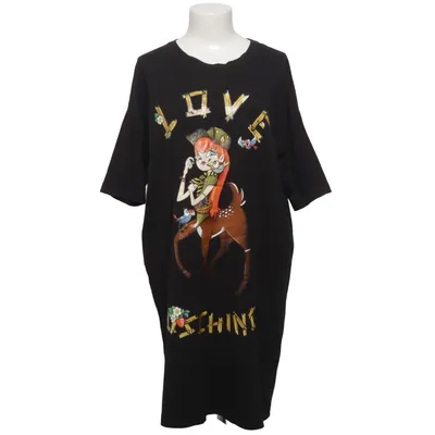 Robe (Noir) de Love Moschino Coton, Élasthane
