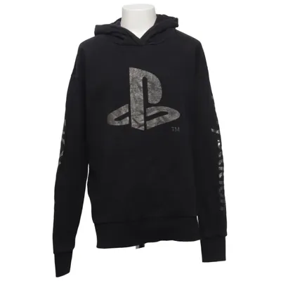 Huvtröja (Svart) från Playstation Bomull