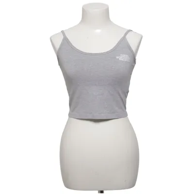 Crop top (Gray) from The North Face Cotton, Elastane, Polyester