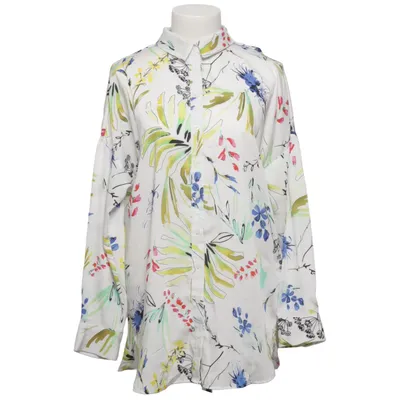 Blus (Vit, Flerfärgad) från Marks & Spencer Autograph Polyester