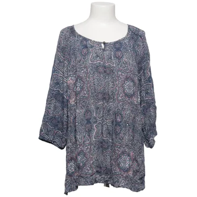 Blouse (Blue, Multicolored) from Viveca N Viscose
