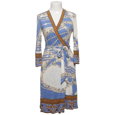 Robe portefeuille (Bleu, Blanc, Marron) de Halé Bob Viscose
