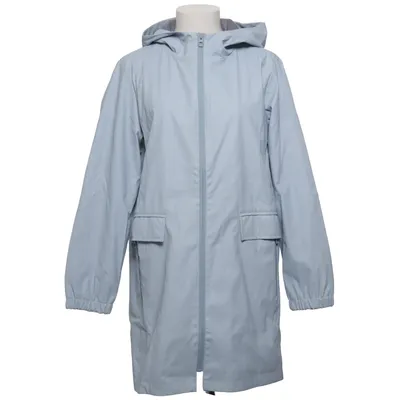 Regnkappa (Blå) från Zara Basic Outerwear Bomull, Polyester