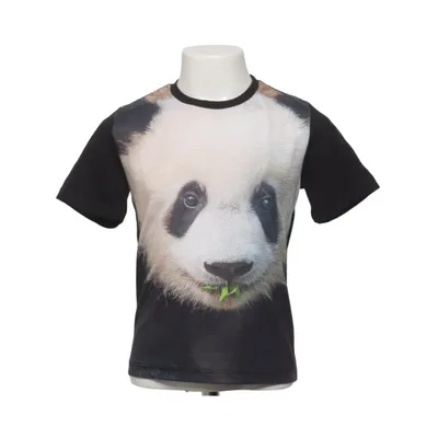T-shirt (Noir, Blanc) de Nature Planet Coton, Polyester