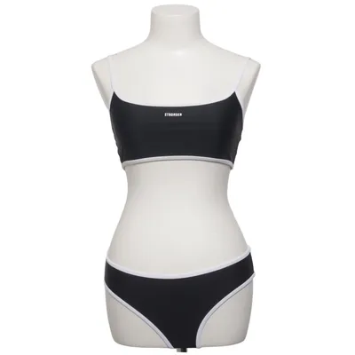 Bikini (Noir, Blanc) de Stronger Élasthane, Polyamide, Polyester