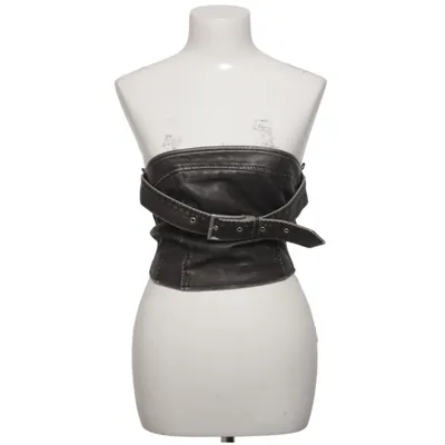Tubetop (Sort) fra Soya Fashion Bomuld, Polyester, Polyurethan, Viscose