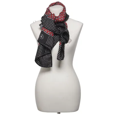 Neckerchief (Black, Red, White) from Mercedes-Benz Silk