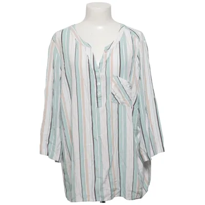 Blouse (Blue, Beige, White) from Collection L. Viscose