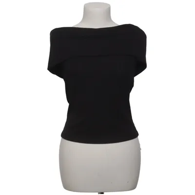 Top (Zwart) van H&M Modern Classic Polyester, Elastaan