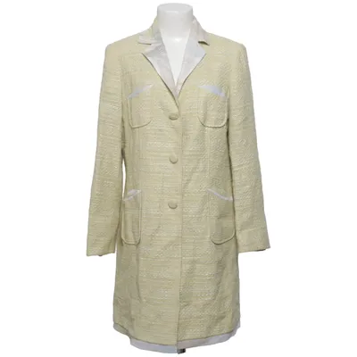 Coat (Beige, Multicolored) from Sigrid Olsen Cotton, Silk, Viscose