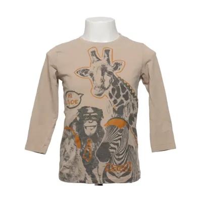 T-shirt à manches longues (Beige, Multicolore) de Pepco Coton