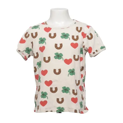 T-shirt (Beige, Flerfärgad) från Mini Rodini Bomull, Elastan
