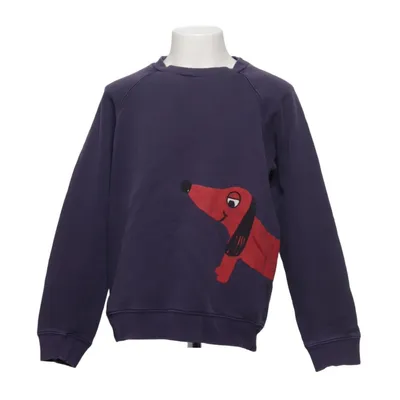 Collegetröja (Blå, Röd) från Mini Rodini Ekologisk bomull