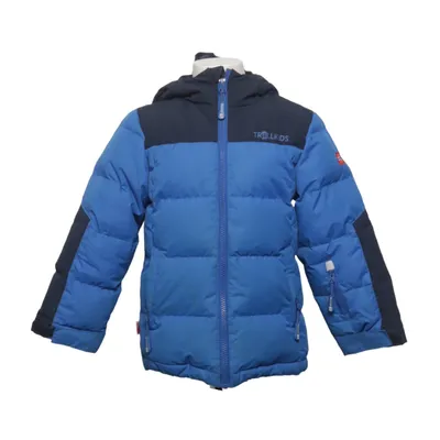 Winterjas (Blauw, Zwart) van Trollkids Dons, Veer, Polyamide, Polyester