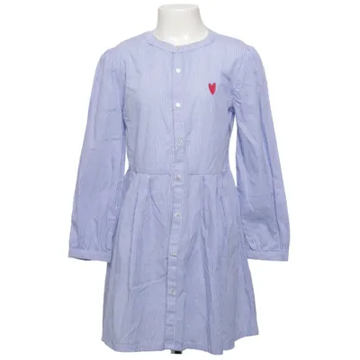 Shirt dress (Blue, White) from Topolino Cotton