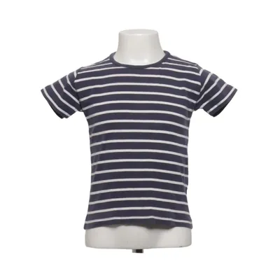 T-shirt (Blå, Hvid) fra Kikstar Bomuld