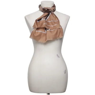 Echarpe à costume (Marron, Beige, Blanc) de Leonardi