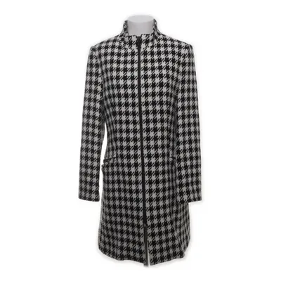 Coat (Black, White) from Joy Outerwear Polyamide, Polyester, Wool