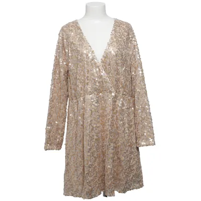 Cocktailjurk (Beige, Goud) van Boohoo Polyester