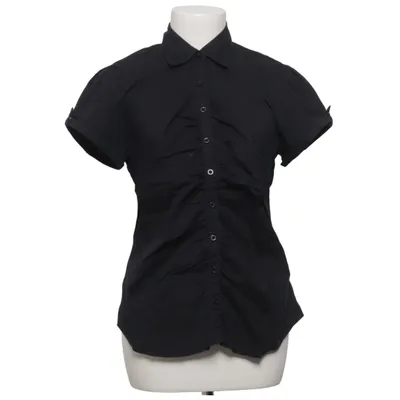 Chemise à manches courtes (Noir) de Blind Date Casual Coton, Élasthane, Polyamide
