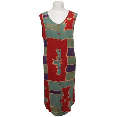 Dress (Red, Green, Purple) from Zapata Viscose