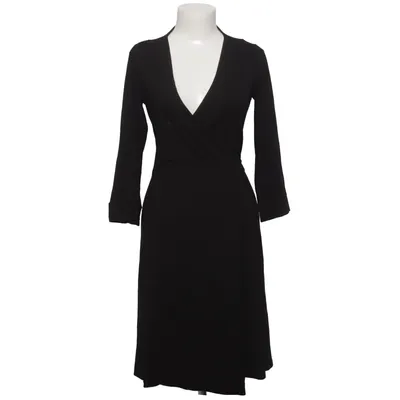 Robe portefeuille (Noir) de Vera Velour Élasthane, Viscose