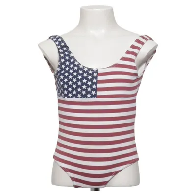 Maillot de bain une pièce (Rouge, Blanc, Bleu) de KiWi Saint-Tropez Élasthane, Polyamide