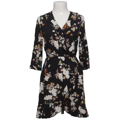 Robe portefeuille (Noir, Multicolore) de House Collection Viscose