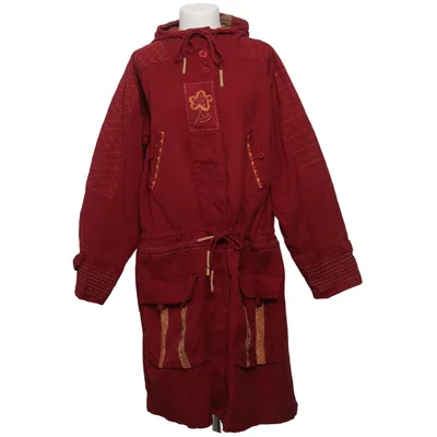 Coat (Red, Multicolored) from Gudrun Sjödén Cotton