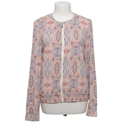 Jacket (Beige, Multicolored) from Jacqueline de Yong Elastane, Polyester