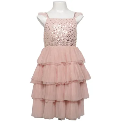 Robe de fille de fleur (Rose) de H&M Polyester
