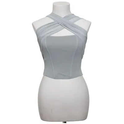 Tanktop (Grijs) van Zara Polyamide, Viscose