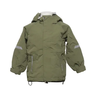 Outdoorjakke (Grøn) fra Polarn O. Pyret Polyamid, Genanvendt polyester