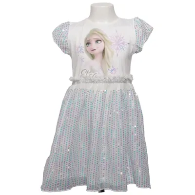 Klänning (Vit, Flerfärgad) från Disney Frozen