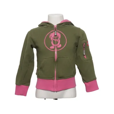 Capuchon sweater (Groen, Roze) van Trollkids Katoen, Polyester